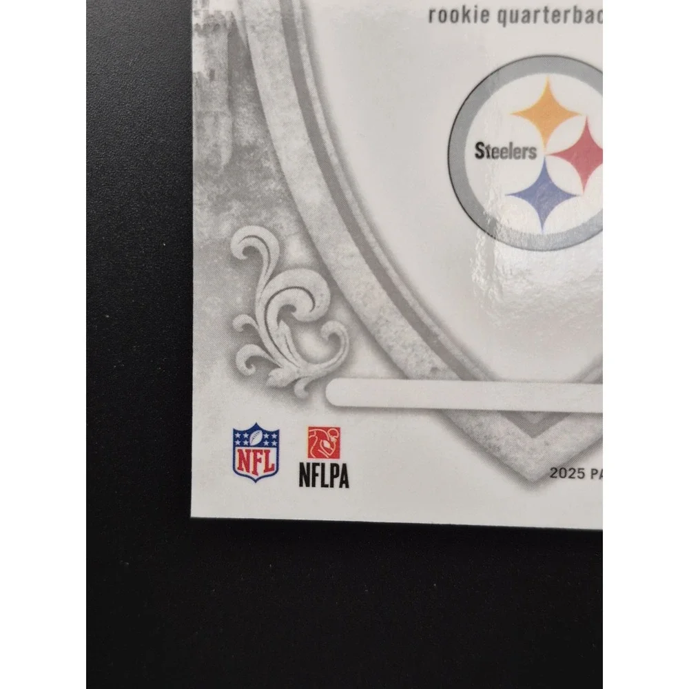 2025 Rookies & Stars‎ Will Howard #12 Crusade Blue Plaid Prizm SP (RC) Steelers